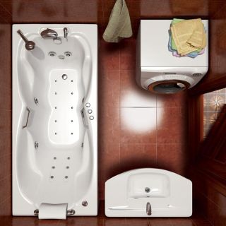 Акриловая ванна Triton Цезарь 180x80 с каркасом